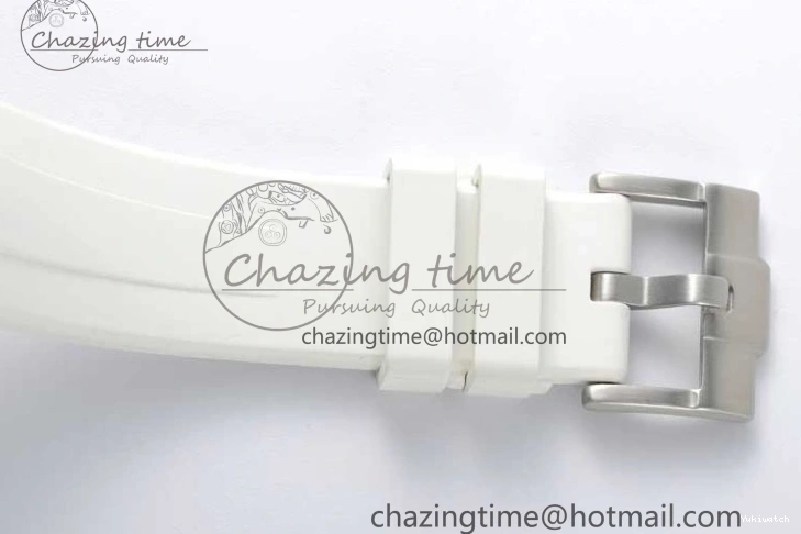 White Black Best on Dial Rubber 5GF Daytona White Ceramic A7750 Edition White Strap 1226